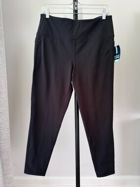 DSG Momentum 7/8 Tight Leggings Womens Large Black High Rise NWT